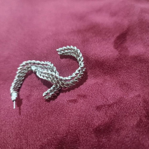 Silver earrings new