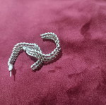 Silver earrings new