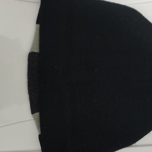 Nike beanie hat, black and grey