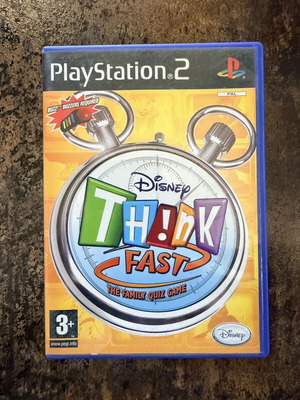 Think Fast family game quiz for Sony PlayStation like new