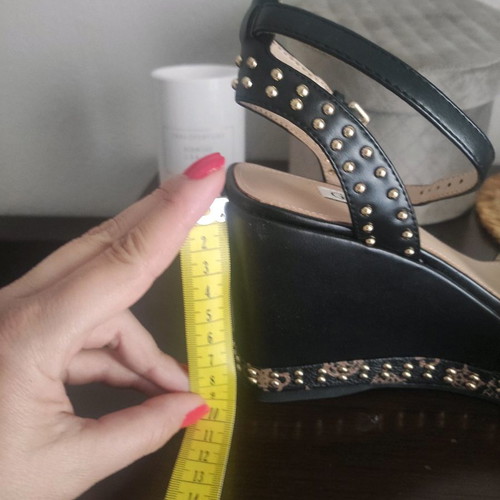Guess Black Platform Sandals New Size 37