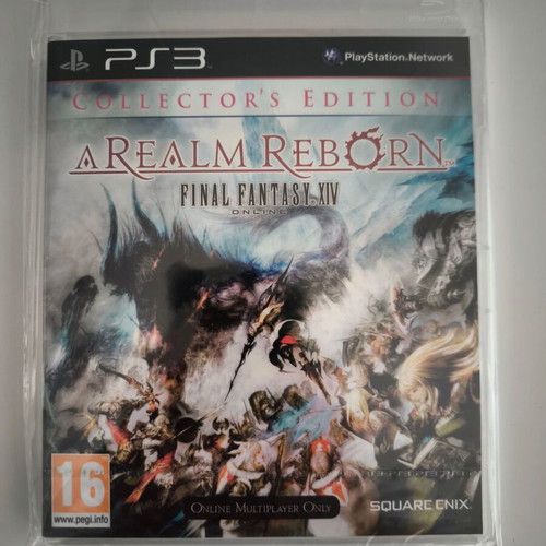 Final Fantasy XIV A Realm Reborn Collector's Edition PS3 game new