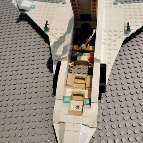 Lego Marvel Spiderman Stark Jet like new