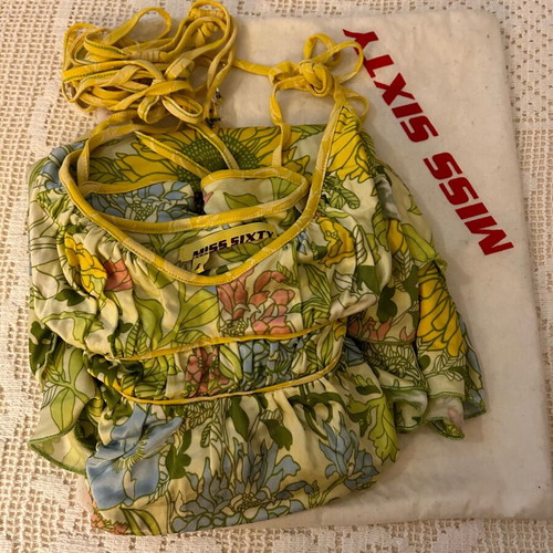 Miss Sixty L made dress in Italy like new genuine.