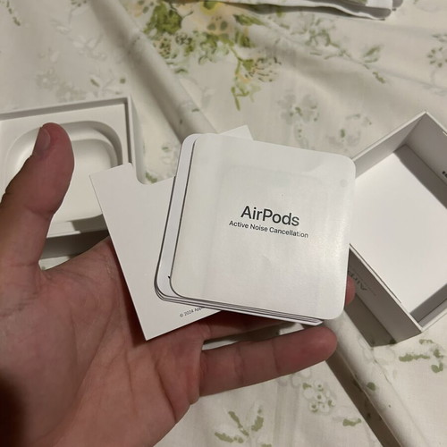 Apple AirPods 4 wireless earbuds with noise cancellation