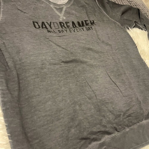 Benetton Hoodie long-sleeve sweatshirt size XL/XXL like new, gray