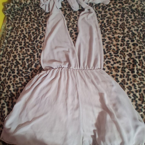 Beige versatile one-piece shorts like new