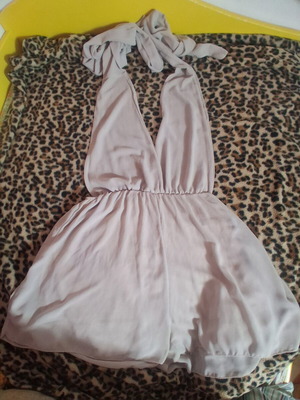Beige versatile one-piece shorts like new