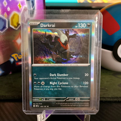 Darkrai 136/197 Holo card new