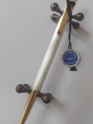 Usus silver-plated pen used