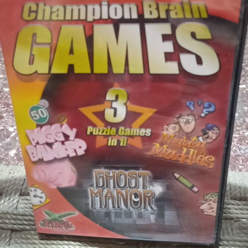 Champion Brain Games PC used puzzle strategy game with Ghost Manor
