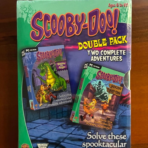 Scooby-Doo! Double Pack PC game sealed
