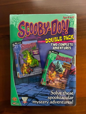 Scooby-Doo! Double Pack PC game sealed