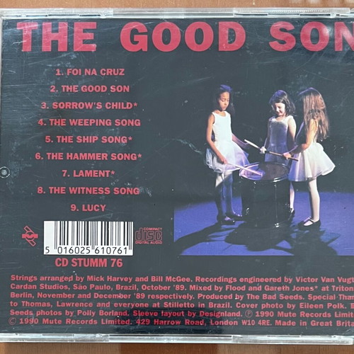 Nick Cave The Good Son CD used, rock