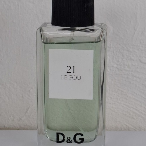 Dolce & Gabbana 21 Le Fou Pour Homme Eau de Toilette spray 100 ml like new