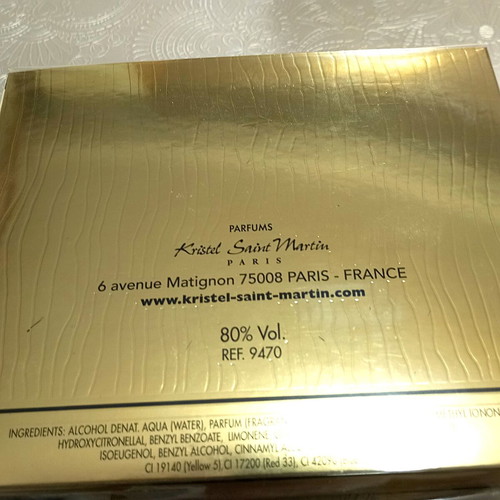 Parfum D'Or Kristel Saint Martin 100 ml new women's fragrance