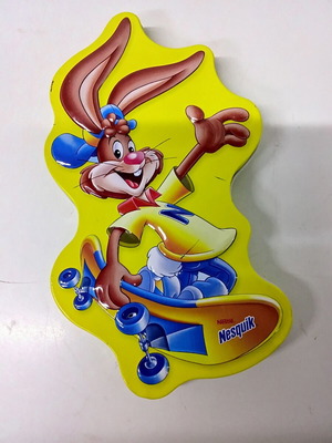 Nesquik Quicky skateboard μεταλλική συλλεκτική κασετίνα 90s