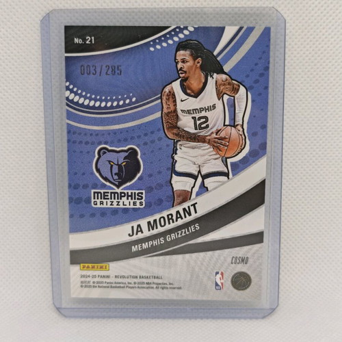 2024-25 Panini Revolution Ja Morant #21 Vortex card like new