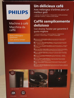 Καφετέρια Philips Daily Collection HD7462 καινούργια με Aroma Twister