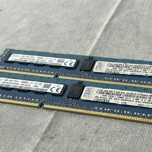 SK Hynix IBM 8GB DDR3L ECC Registered RAM used, PC3L-12800R server memory