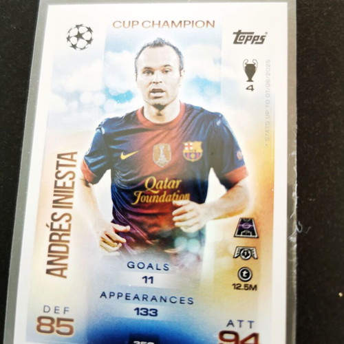Topps Match Attax 2025/26 collectible lot 12 special football cards