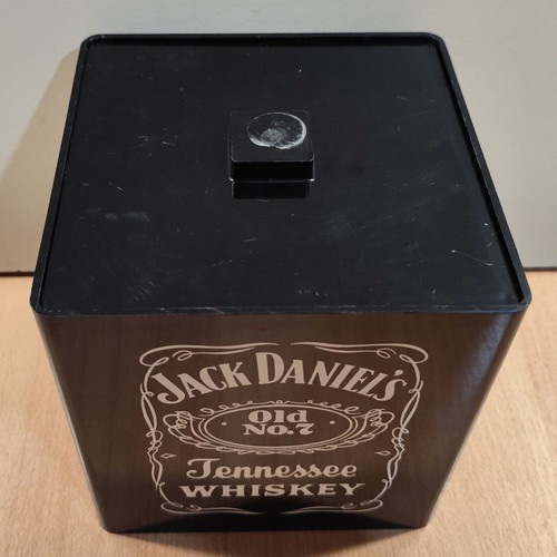 Jack Daniel's Tennessee Whiskey promotional plastic ice bucket used