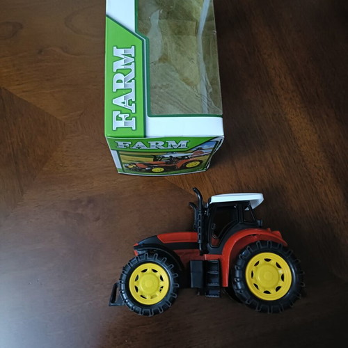 Children's plastic tractor new