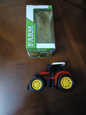 Children's plastic tractor new
