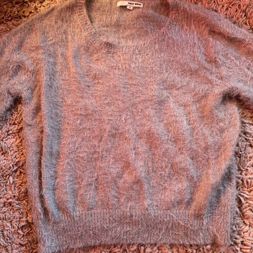 Soft sweater S like new, gray