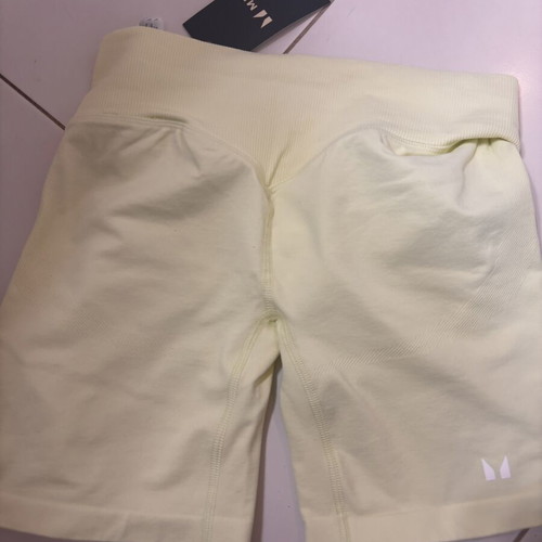 My Protein yellow shorts, new, body shaping