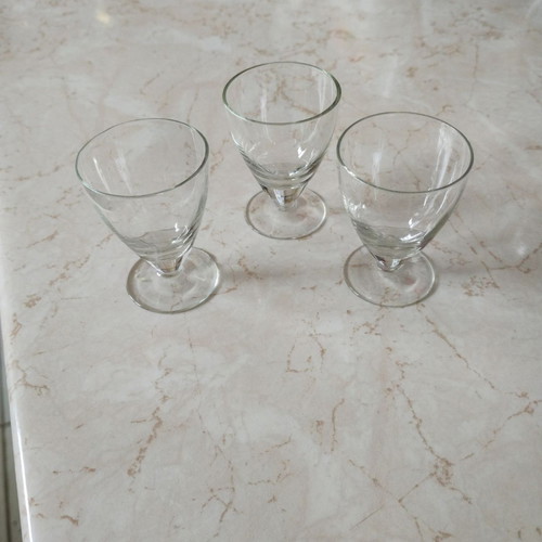 Set of 3 vintage rakia glasses like new