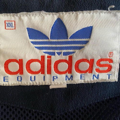 Vintage Adidas Equipment tracksuit set used, blue/grey, XXL