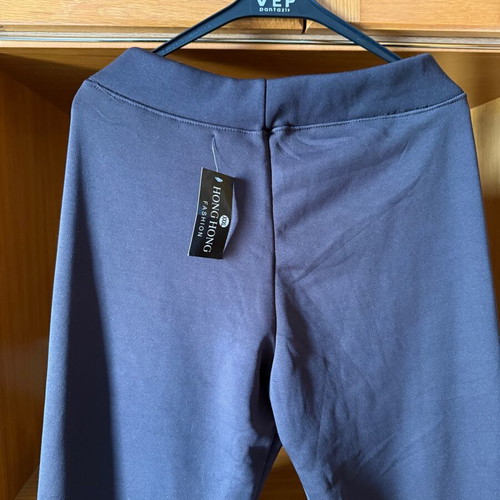 Brown leggings pants new with fleece lining