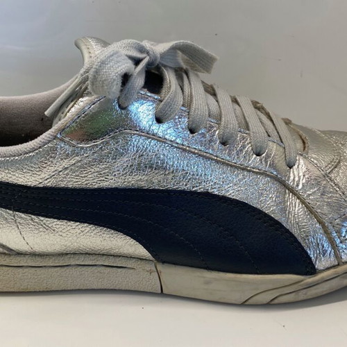 Puma sneakers size 42 used, silver