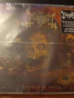 Mayhem Liturgy of Death CD new, mint sealed
