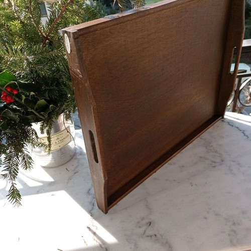 Wooden traditional tray new, simple, for multiple uses