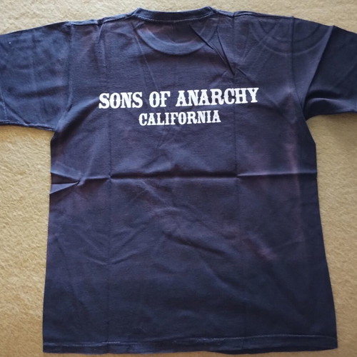 Sons of Anarchy T Shirt worn slightly, size M, black
