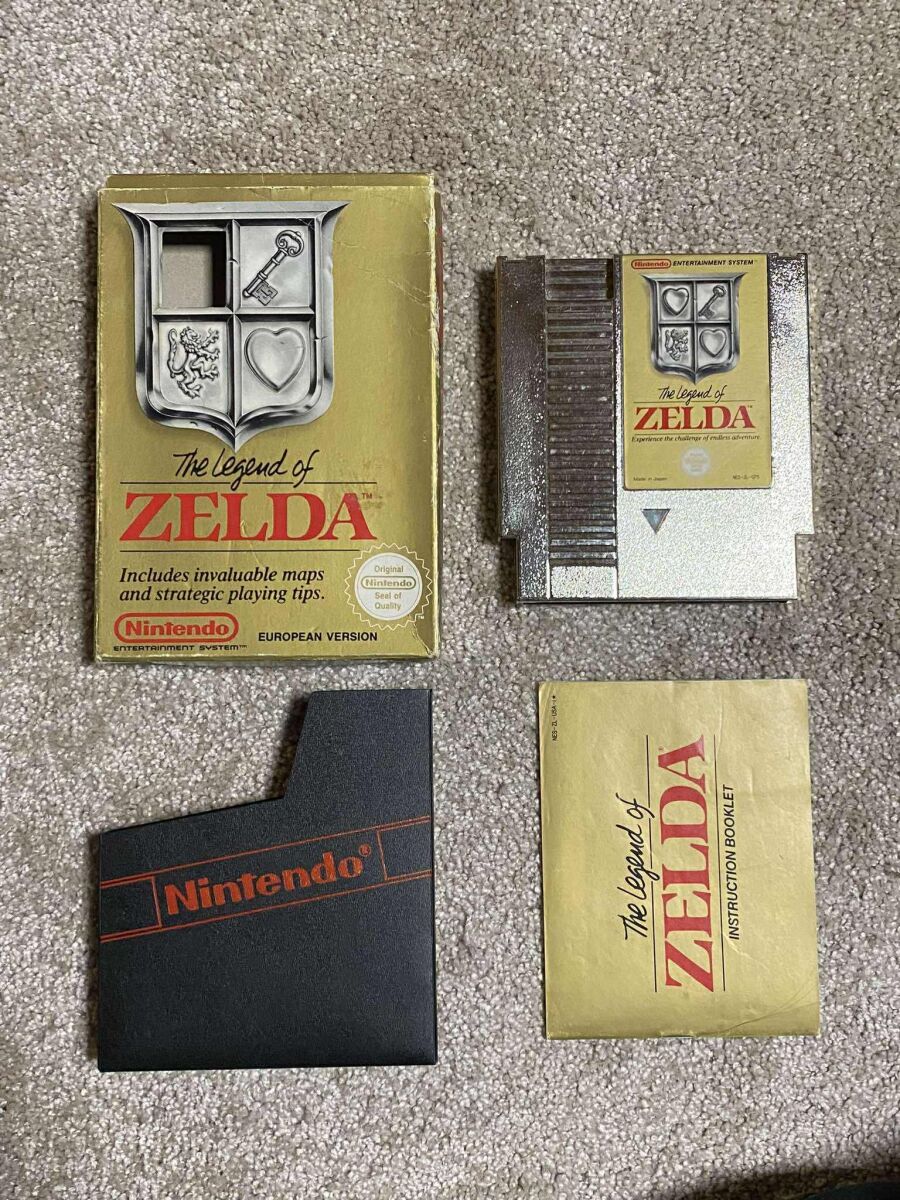 The Legend of Zelda Nintendo NES used… - € 248,00 - Vendora.cy