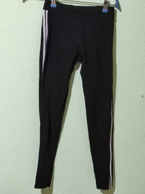 Bershka women's cotton sports pants like new, black, size S