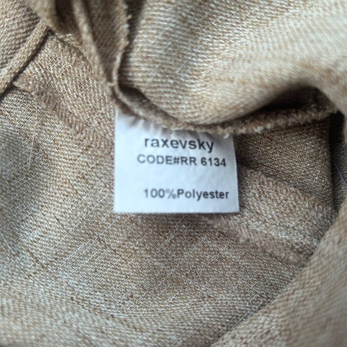 Raxevsky beige zip culottes pants, like new, size Large