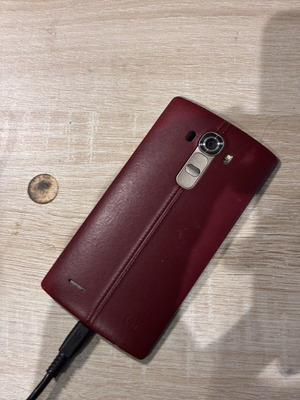 LG G4 smartphone μεταχειρισμένο, κόκκινο, 16GB, Android
