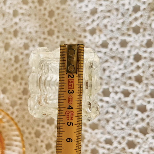 Vintage Solifleur glass vase Mid-Century Modern 60s/70s