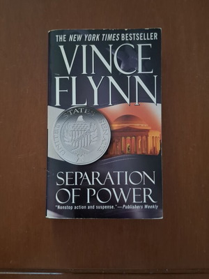 Vince Flynn Separation of Power book like new, English