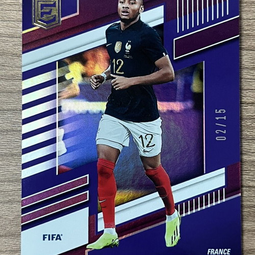 2022-23 Panini Donruss Elite FIFA Soccer Christopher Nkunku Purple Card /15 Like New