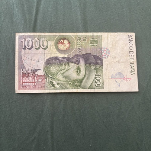 1000 Pesetas Herran Cortes banknote