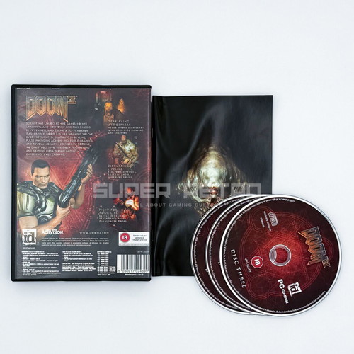 Doom 3 PC game very good condition, complete edition