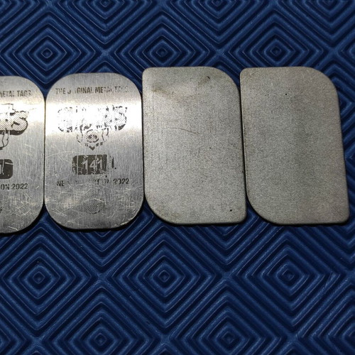 Brawl Stars collectible iron tags like new, set of 4