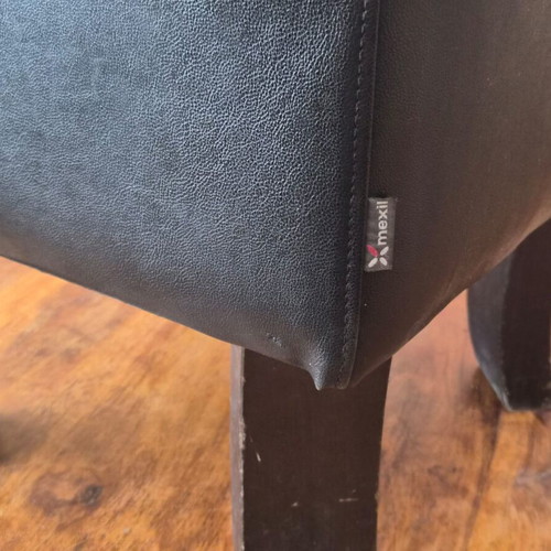 Mexil leather stools set of 4 like new