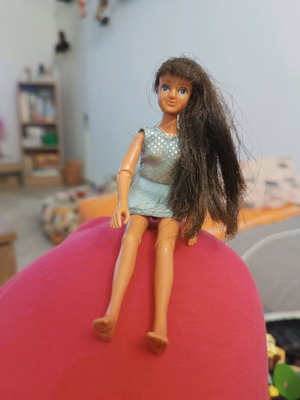 Lego Scala doll used, rare with leg imperfections