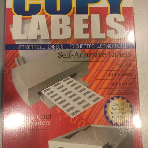 A4 self-adhesive labels new